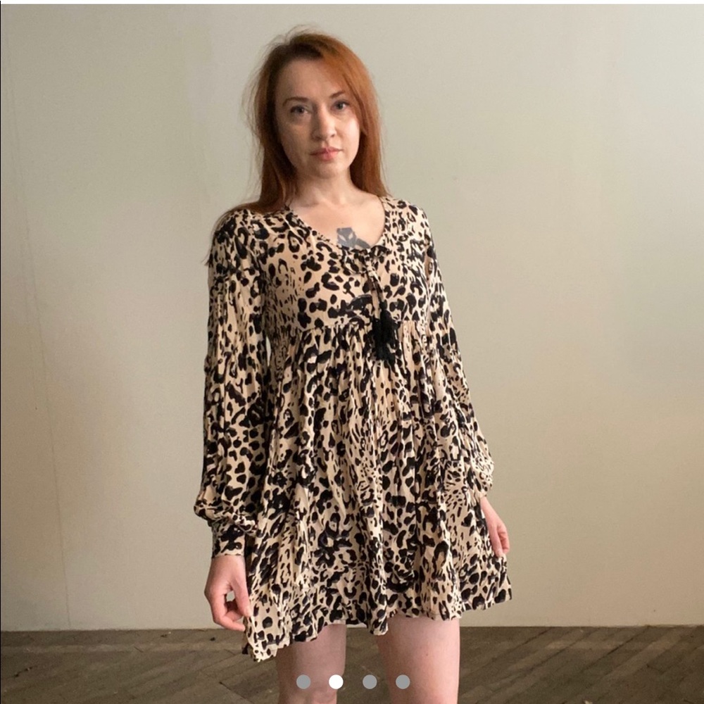 Leopard Print Dress - image 4